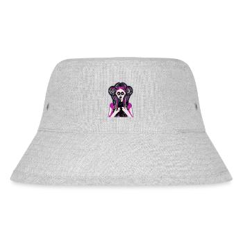 Music Girl - Stanley/Stella Recycled Bucket Hat - heather grey - Front
