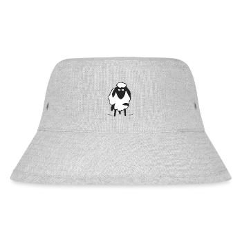 Tolo the grumpy sheep - Stanley/Stella Recycled Bucket Hat - heather grey - Front