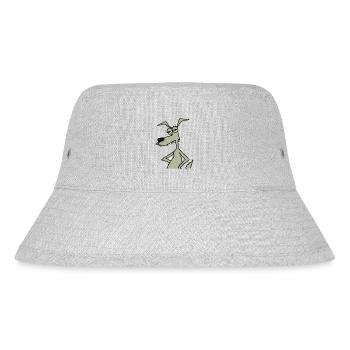 KÜNSTLICH INTELLIGENTES DESIGN - Stanley/Stella recycelter Bucket Hat - Grau meliert - Vorne