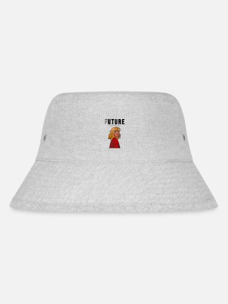Future Z² - Stanley/Stella recycelter Bucket Hat - Grau meliert
