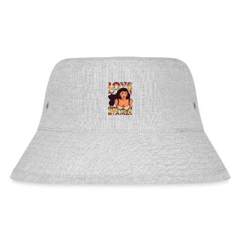 Spanisch lieb ich wirklich sehr Spanien Liebe - Stanley/Stella recycelter Bucket Hat - Grau meliert - Vorne