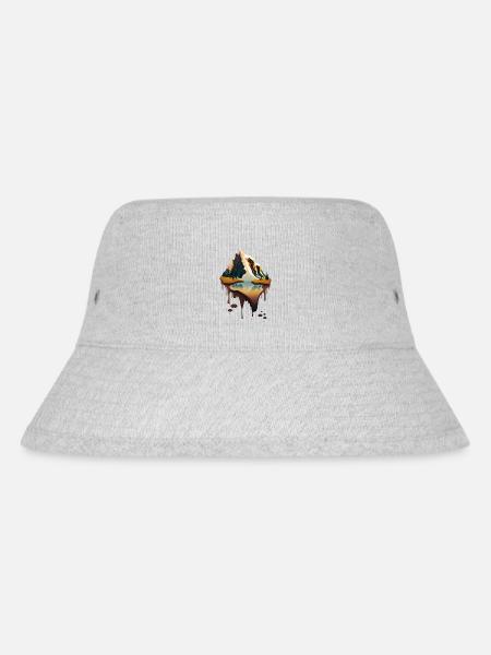 SURREAL - Stanley/Stella Recycled Bucket Hat - heather grey