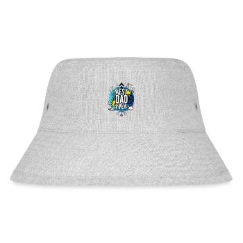 Best Dad Ever - Stanley/Stella Recycled Bucket Hat - heather grey - Front