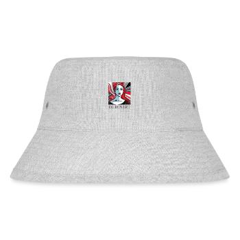 INTROVERT GIRL - Stanley/Stella recycelter Bucket Hat - Grau meliert - Vorne
