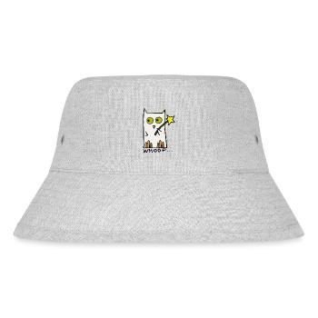Whoop! Missglückter Zauberspruch - Stanley/Stella recycelter Bucket Hat - Grau meliert - Vorne