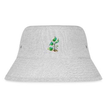 Liste - Stanley/Stella recycelter Bucket Hat - Grau meliert - Vorne