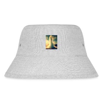 EIN AUSBRUCH EINES GEYSIRS - Stanley/Stella recycelter Bucket Hat - Grau meliert - Vorne