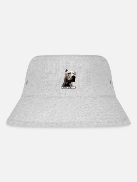 Dogo Argentino dog design for dog lovers - Stanley/Stella Recycled Bucket Hat - heather grey