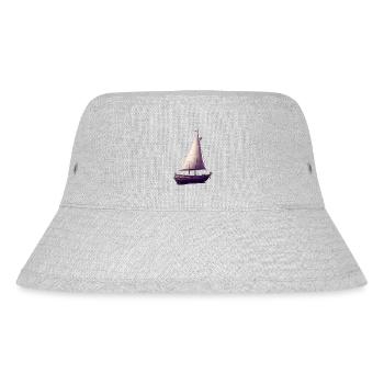 Sailing Sailing Ship Sailing Sports Sailboat Sailor - Stanley/Stella Recycled Bucket Hat - heather grey - Front