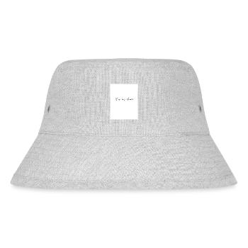 It is my choice - Stanley/Stella Recycled Bucket Hat - heather grey - Front
