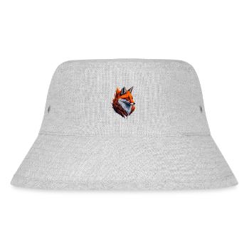 Fox 3 - Stanley/Stella Recycled Bucket Hat - heather grey - Front