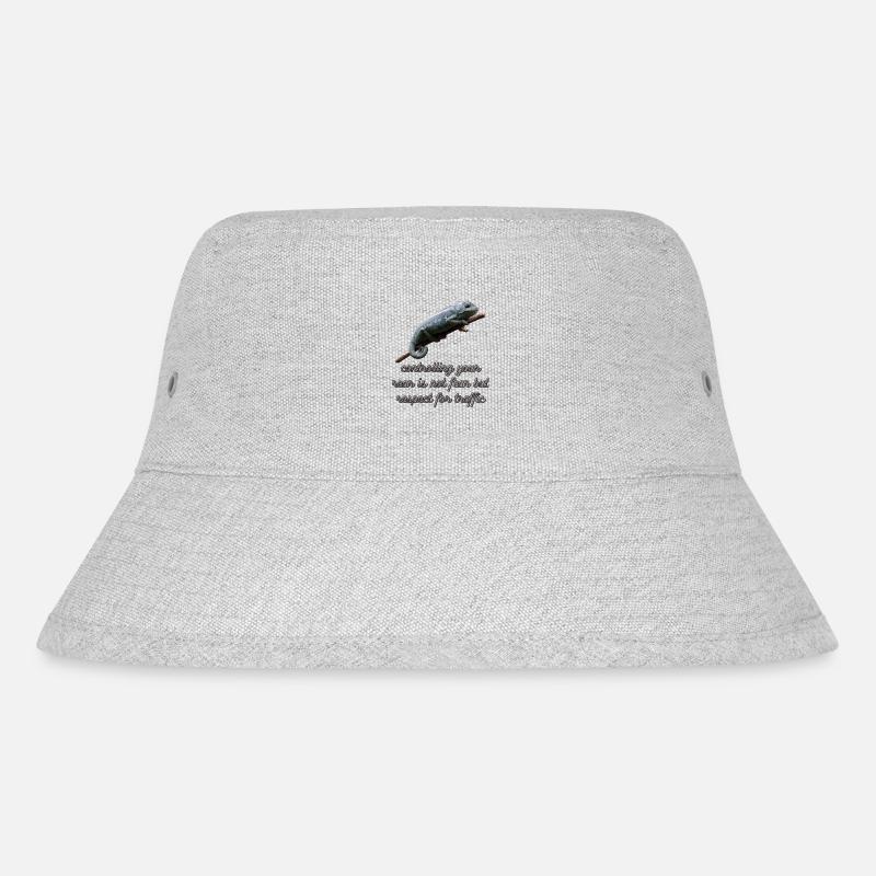 Cameleon - Stanley/Stella Recycled Bucket Hat - heather grey