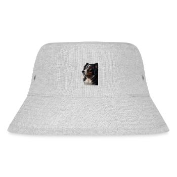 Dog - Stanley/Stella recycelter Bucket Hat - Grau meliert - Vorne