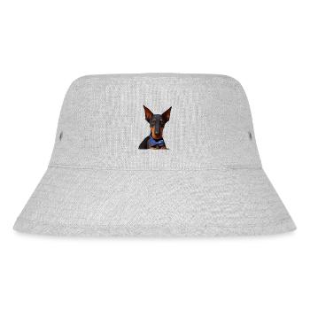 Doberman Dresseur Doberman Chien Doberman Chiot - Bob recyclé Stanley/Stella - gris chiné - Devant