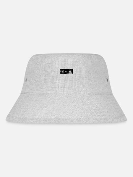 Siberian Husky - Stanley/Stella recycelter Bucket Hat - Grau meliert