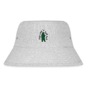 Ghillie Suit You Can’t See Me Battle Gear Green - Stanley/Stella recycelter Bucket Hat - Grau meliert - Vorne