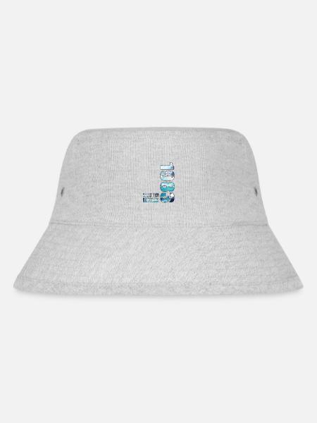 1983 Limited Edition T-Shirt Geburtstags Idee - Stanley/Stella recycelter Bucket Hat - Grau meliert