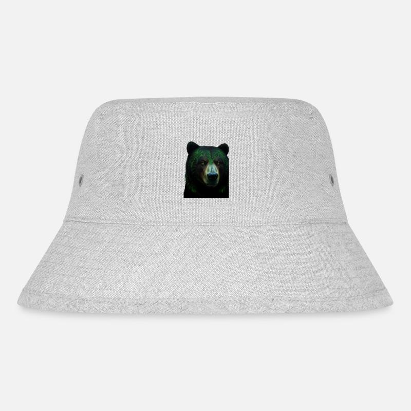 Ours vert - Bob recyclé Stanley/Stella - gris chiné