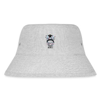 Trans Kids Deserve Respect LGBTQ Pride - Stanley/Stella Recycled Bucket Hat - heather grey - Front