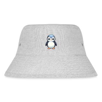 Penguin Baby - Stanley/Stella Recycled Bucket Hat - heather grey - Front