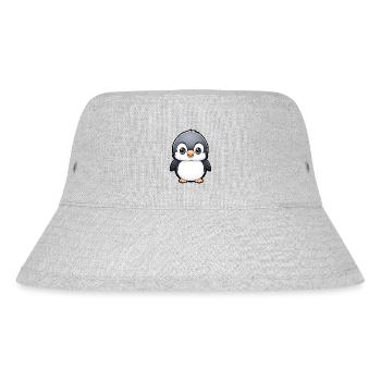 Penguin Baby - Stanley/Stella Recycled Bucket Hat - heather grey - Front