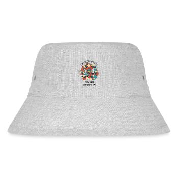 Floorball Unihockey Feldhockey Hallenhockey - Stanley/Stella recycelter Bucket Hat - Grau meliert - Vorne