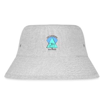 Bus Busfahrer Schulbus Autobus Busfahrerin - Stanley/Stella recycelter Bucket Hat - Grau meliert - Vorne