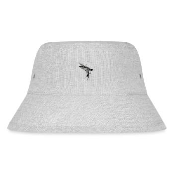Schwalbe - Stanley/Stella recycelter Bucket Hat - Grau meliert - Vorne