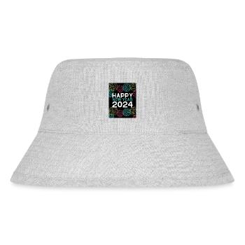 Happy new Year - Stanley/Stella Recycled Bucket Hat - heather grey - Front