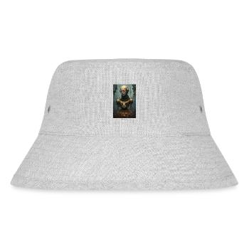 Ready for the future? - Stanley/Stella Recycled Bucket Hat - heather grey - Front