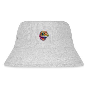 Chameleon - Stanley/Stella Recycled Bucket Hat - heather grey - Front