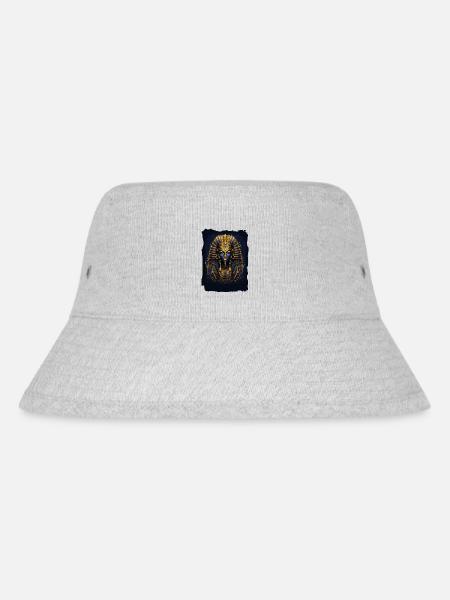 Der Pharao, König von Ägypten - Stanley/Stella recycelter Bucket Hat - Grau meliert