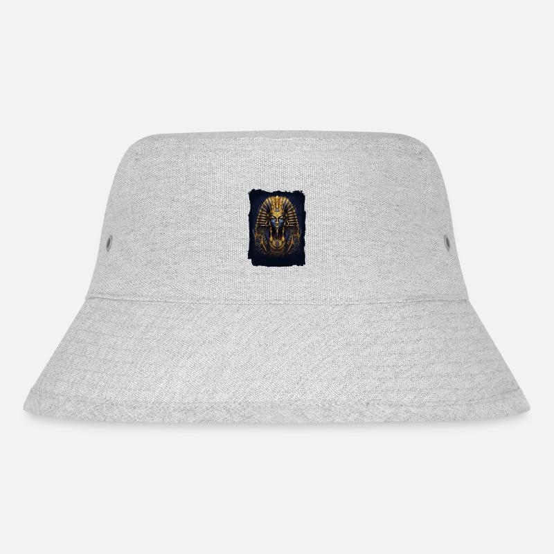 Der Pharao, König von Ägypten - Stanley/Stella recycelter Bucket Hat - Grau meliert