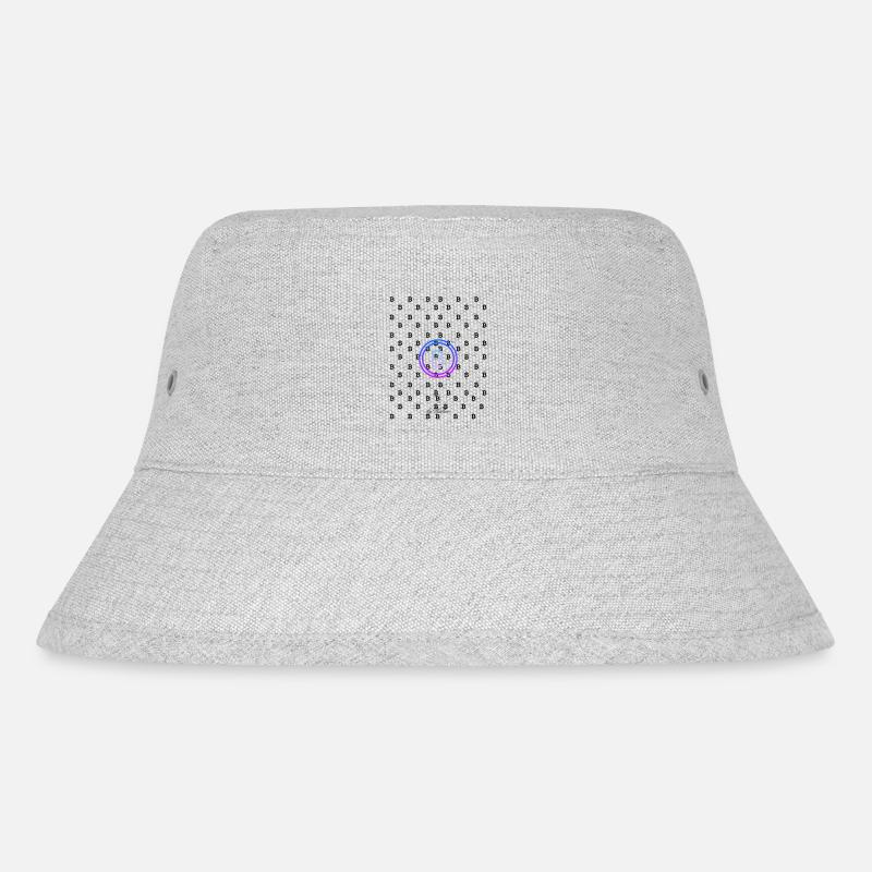 Bitcoin - Stanley/Stella recycelter Bucket Hat - Grau meliert