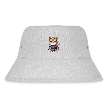 Chat samouraï #31 - Bob recyclé Stanley/Stella - gris chiné - Devant