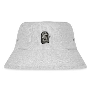 Spielautomat / Einarmiger Bandit / Casino /Gewinn - Stanley/Stella recycelter Bucket Hat - Grau meliert - Vorne