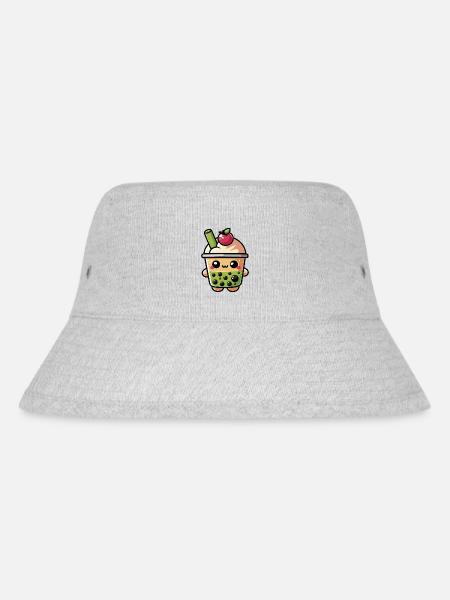 Thé au lait Kawaii Boba mignon - 3 - Bob recyclé Stanley/Stella - gris chiné