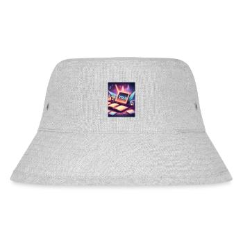 Yolo - 'You Only Live Once' Gift for Friends - Stanley/Stella Recycled Bucket Hat - heather grey - Front