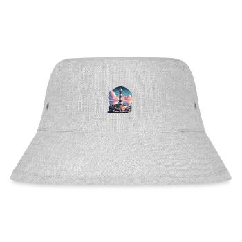 Dream direction - Stanley/Stella Recycled Bucket Hat - heather grey - Front