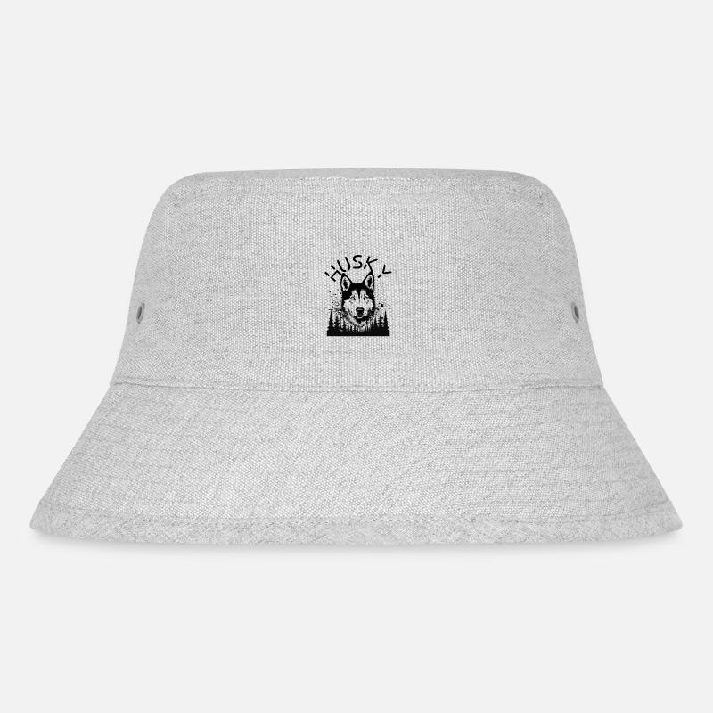 Husky - Stanley/Stella recycelter Bucket Hat - Grau meliert