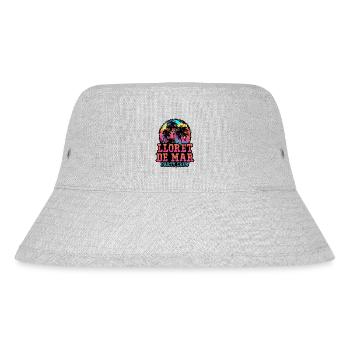 Lloret De Mar Party Crew - Stanley/Stella recycelter Bucket Hat - Grau meliert - Vorne