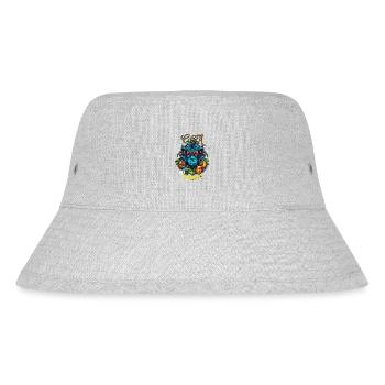 Wisdom of the Sacred Monkey - Stanley/Stella recycelter Bucket Hat - Grau meliert - Vorne