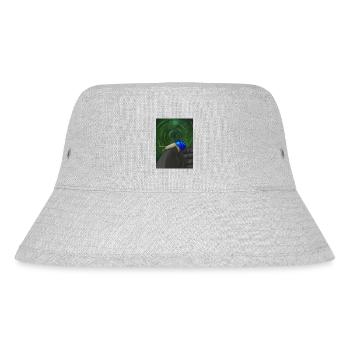 Schnecke #01 - Stanley/Stella recycelter Bucket Hat - Grau meliert - Vorne