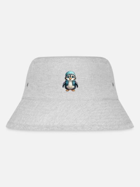 Tordalk - Stanley/Stella recycelter Bucket Hat - Grau meliert