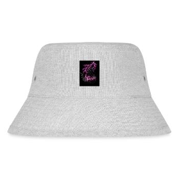 Love Music - Stanley/Stella recycelter Bucket Hat - Grau meliert - Vorne