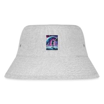 Tech Cosmos - Stanley/Stella Recycled Bucket Hat - heather grey - Front