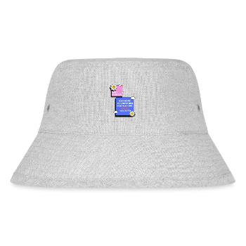 Brother - Stanley/Stella Recycled Bucket Hat - heather grey - Front