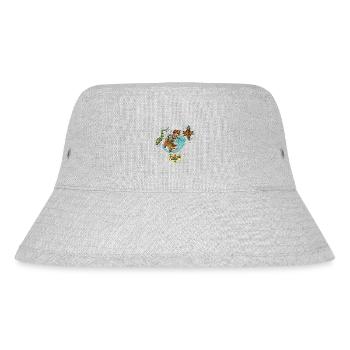 Tiki Skate - Stanley/Stella Recycled Bucket Hat - heather grey - Front