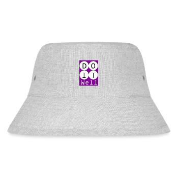 Does Good 👍 - Stanley/Stella Recycled Bucket Hat - heather grey - Front