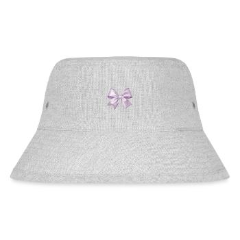 Bow Glamour Silk Gift - Stanley/Stella Recycled Bucket Hat - heather grey - Front